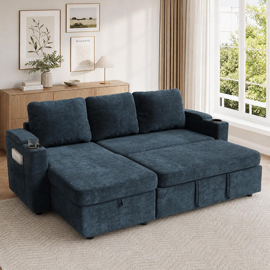 Elegant Space-Saving L-Shaped Sofa