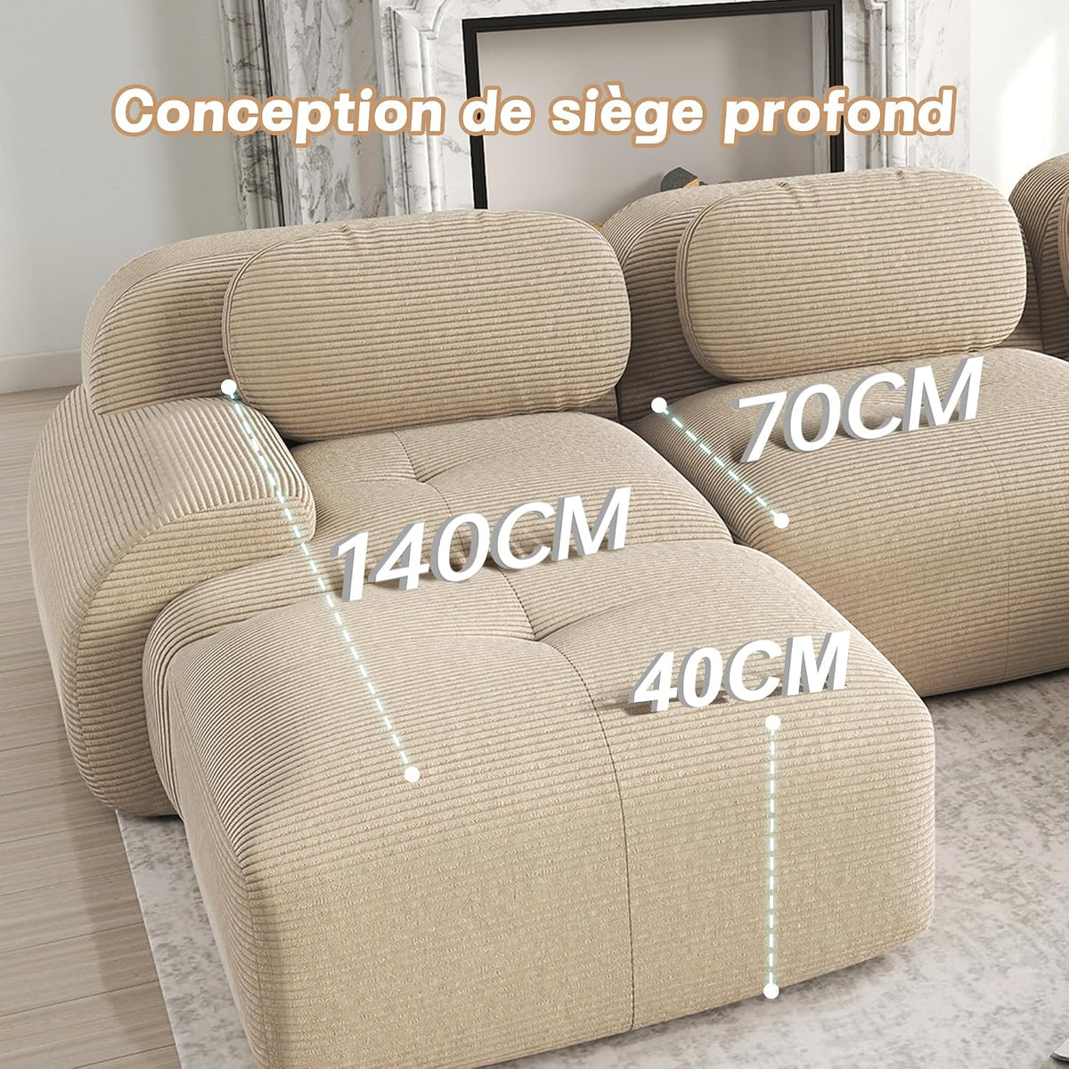 Modular Elegance Sofa Collection