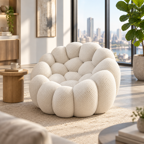 Modern Honeycomb Bubble Couch